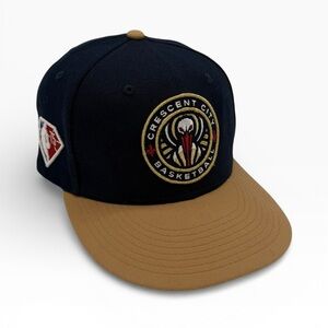 New Era Navy/Gold New Orleans Pelicans NBA Draft On-Stage 9FIFTY Snapback Hat